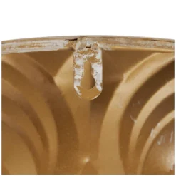 Metal Floral Wall Decor With Embossed Details Gold - Olivia & May -Olivia & May GUEST f1114e1a 8e64 4019 8359 10ca79c5a7c5