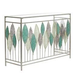 30" X 44" Contemporary Metal Console Table - Olivia & May -Olivia & May GUEST f19e5e0e 1a73 447f 9446 fb82142ce314