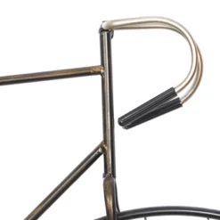 Metal Bike Wall Decor With Seat And Handles Black - Olivia & May: Iron Artwork, Rectangular Pedal Detail, Indoor Display -Olivia & May GUEST f1b85615 4a7c 422d b7f8 01c3136a9089