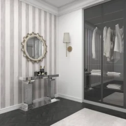 Glam Wood Console Table Clear - Olivia & May -Olivia & May GUEST f203d4f0 9f8d 4529 a3a4 4faf0c87773d