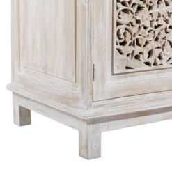 Traditional Mahogany Cabinet White - Olivia & May -Olivia & May GUEST f2523358 e7ed 4b45 abda 6abccdcc5bd3