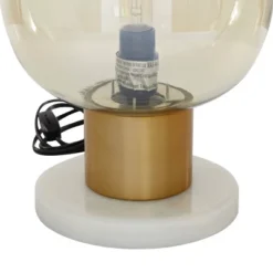 Modern Metal Table Lamp Gold - Olivia & May -Olivia & May GUEST f2cc5c20 1473 4665 8175 35918c668ad7