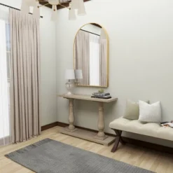 Antique Wood Console Table White - Olivia & May -Olivia & May GUEST f35d020b ecba 4d36 a042 9744c888a581