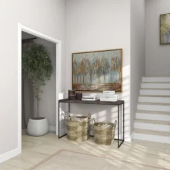 Canvas Tree Framed Wall Art With Gold Frame Gold - Olivia & May -Olivia & May GUEST f447c7b5 73a3 429d b90e adc3667aecc9