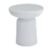 18"x17" Contemporary Garden Stool - White - Olivia & May 1 18"x17" Contemporary Garden Stool - White - Olivia & May -Olivia & May GUEST f5d61979 a042 453f bca7 340822b88cde