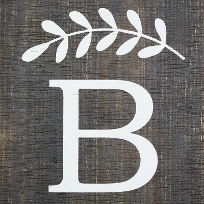 Farmhouse Wood Words And Text Wall Decor Brown - Olivia & May 4 Farmhouse Wood Words And Text Wall Decor Brown - Olivia & May - Image 2