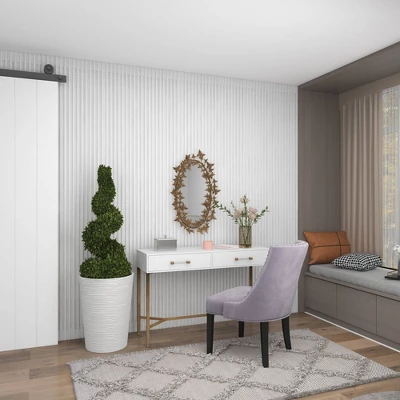 Glam Metal Butterfly Wall Mirror Gold - Olivia & May 12 Glam Metal Butterfly Wall Mirror Gold - Olivia & May - Image 10