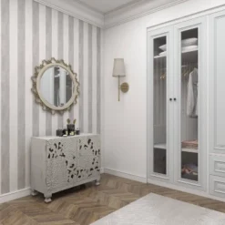 Mediterranean Carved Wood Cabinet White - Olivia & May -Olivia & May GUEST f6e00d61 0511 409a b797 c22ae4663bb0