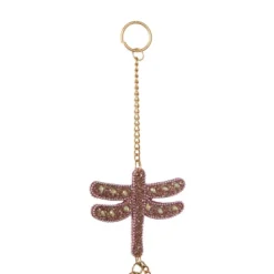 39.75" Iron Eclectic Dragonfly Windchime Gold/Orange/Blue - Olivia & May -Olivia & May GUEST f6f65a27 7650 4b56 927b fd4fa61bbfb6