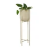 Olivia & May Modern Metal Planter Pot -Olivia & May GUEST f898d2e6 27cc 4a21 9beb 29109e0bc251
