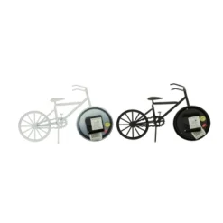 Set Of 2 Metal Bike Clocks - Olivia & May -Olivia & May GUEST f8e9d344 f0f8 464c b0d7 cef32833b7fb