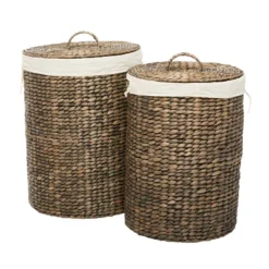 Set Of 2 Traditional Sea Grass Storage Baskets Brown - Olivia & May -Olivia & May GUEST f915f9bb 5cd1 400c b783 e76dda645af2