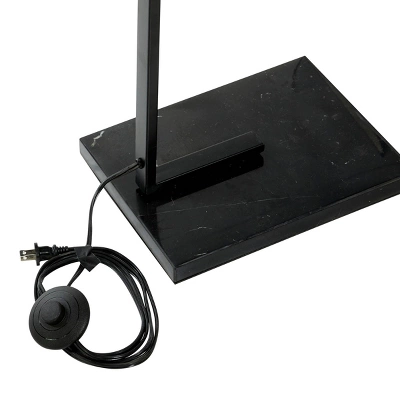 Traditional Metal Floor Lamp Black - Olivia & May 6 Traditional Metal Floor Lamp Black - Olivia & May - Image 4