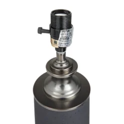 Modern Cement Table Lamp Black - Olivia & May -Olivia & May GUEST f9aadf74 d9cd 480f 83ea cf59c126c3a9