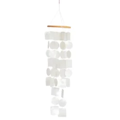 5" Glass Coastal Abstract Windchime - Olivia & May 13 5" Glass Coastal Abstract Windchime - Olivia & May -Olivia & May GUEST fa4d1575 1a75 4547 93b5 1e6cfe9ae923