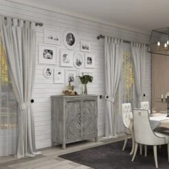 Farmhouse Wood Cabinet Gray - Olivia & May -Olivia & May GUEST fa7099b7 39cf 4532 bc4c 7da106155243