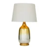 26" X 16" Glam Glass Table Lamp Gold - Olivia & May -Olivia & May GUEST faef673f e2a7 4f9e be59 e2c6de12310f