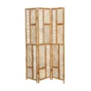 Contemporary Wood Room Divider Screen Brown - Olivia & May -Olivia & May GUEST fb03069e db44 45a9 80fa 166c847bbfdb