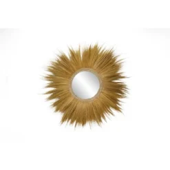 Dried Plant Starburst Wall Mirror Brown - Olivia & May -Olivia & May GUEST fc7bd665 c2a8 47df 9f04 56372517199f
