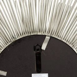 Modern Iron Metal Starburst Wall Mirror Silver - Olivia & May -Olivia & May GUEST fcc5c463 99ef 4b0c 8807 ebbb42b477e9