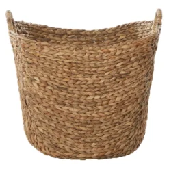 19" X 20" X 18" Brown Sea Grass Contemporary Storage Basket - Olivia & May -Olivia & May GUEST fe29b8ba d1d2 4ec2 bd82 628eee174e83