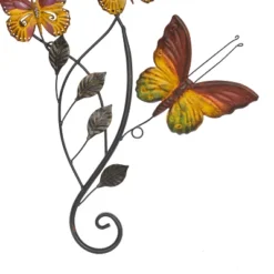29" X 15" Iron Eclectic Butterfly Wall Décor - Olivia & May -Olivia & May GUEST fe49d435 e8ac 41af b687 5310d791731f