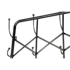 Hall Tree Coat Rack With Storage Drawers Black - Olivia & May -Olivia & May GUEST fe63e9ee bec7 4c80 a6c5 4ac97fae6a05