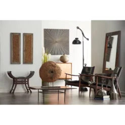 Industrial Floor Lamp Black - Olivia & May -Olivia & May GUEST fee7173b cc8c 4c8d 93dc 59212231e43f