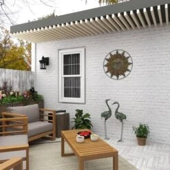 Metal Sunburst Indoor Outdoor Wall Decor With Distressed Copper Like Finish Brown - Olivia & May -Olivia & May GUEST ff1fe054 f1c5 4550 9fb6 03fdfb2a50a7