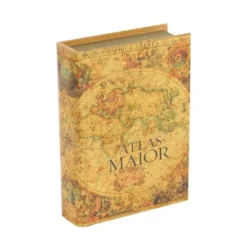 Vintage Reflections Rustic Wood-Style MDF And Synthetic Leather "Atlas Maior" Book Box Set 3ct - Olivia & May 10 Vintage Reflections Rustic Wood-Style MDF And Synthetic Leather "Atlas Maior" Book Box Set 3ct - Olivia & May -Olivia & May GUEST ffba43b5 9c9b 4c9e 8691 87a21f6f54e4