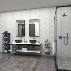 Wood Rectangle Shaped Wall Mirror With Thin Minimalistic Frame - Olivia & May -Olivia & May GUEST ffc17fde 75f5 4c33 b7bd fc823be74630